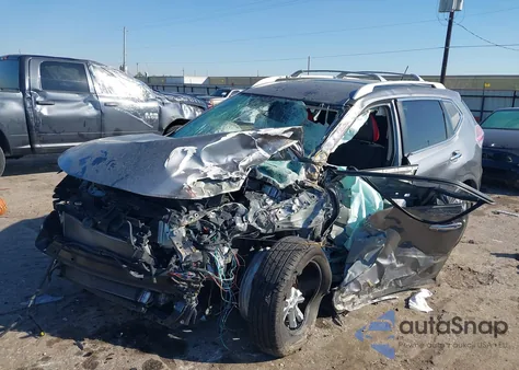 2016 Nissan Rogue Sv z USA, uszkodzony, nr VIN KNMAT2MT1GP610616